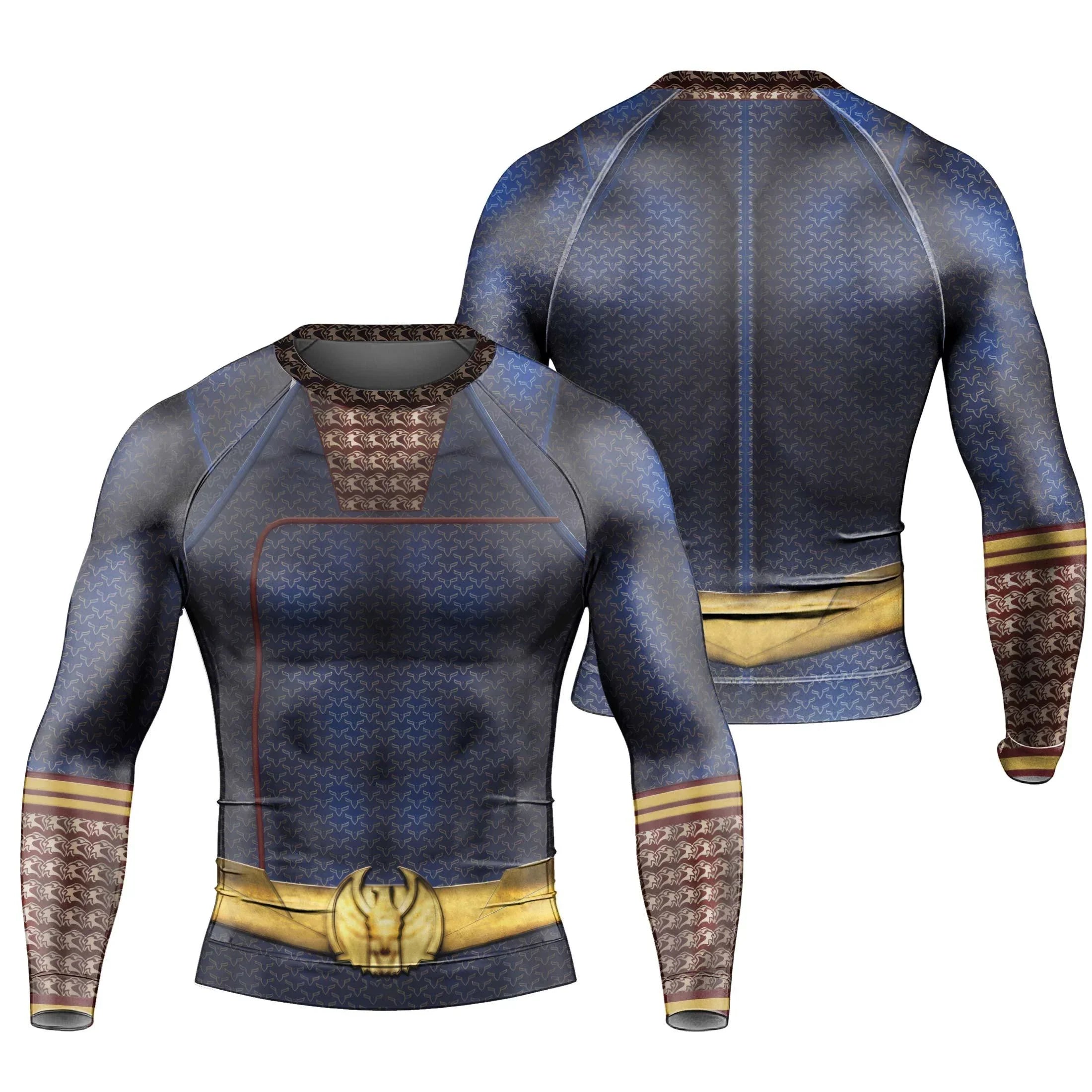 The Boys Homelander Cosplay Rash Guard | Homelander Rash Guard