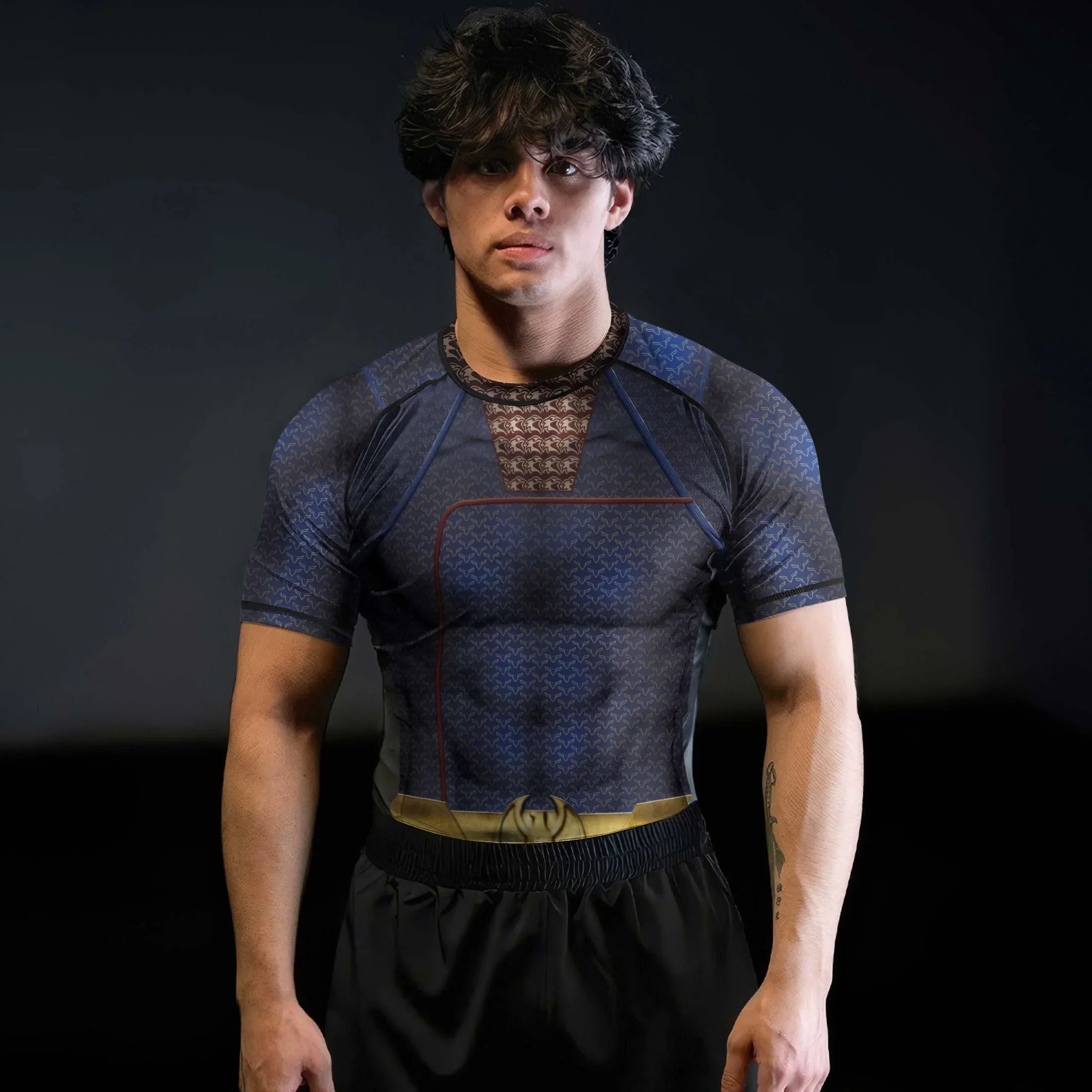 The Boys Homelander Cosplay Rash Guard | Homelander Rash Guard