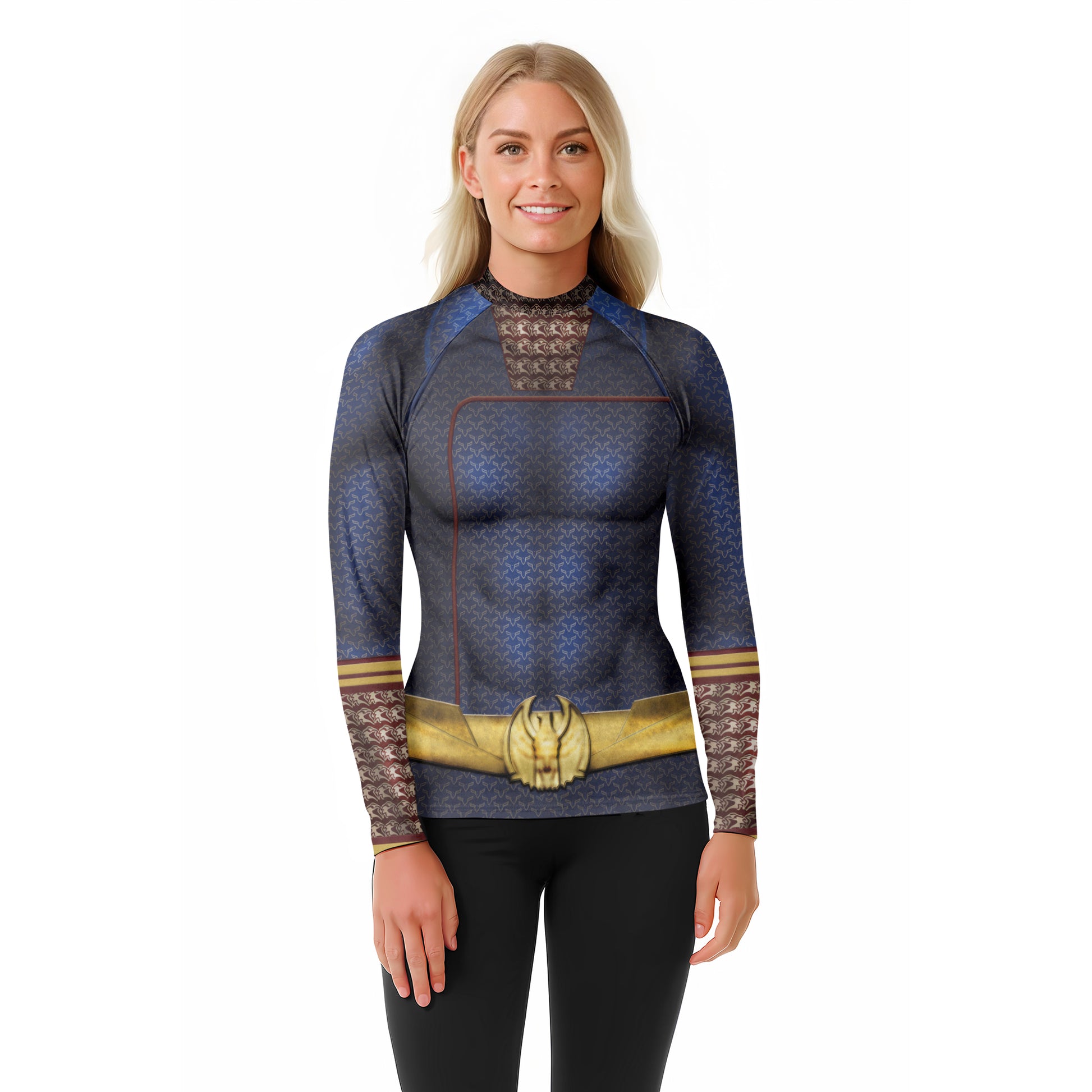 The Boys Homelander Cosplay Rash Guard