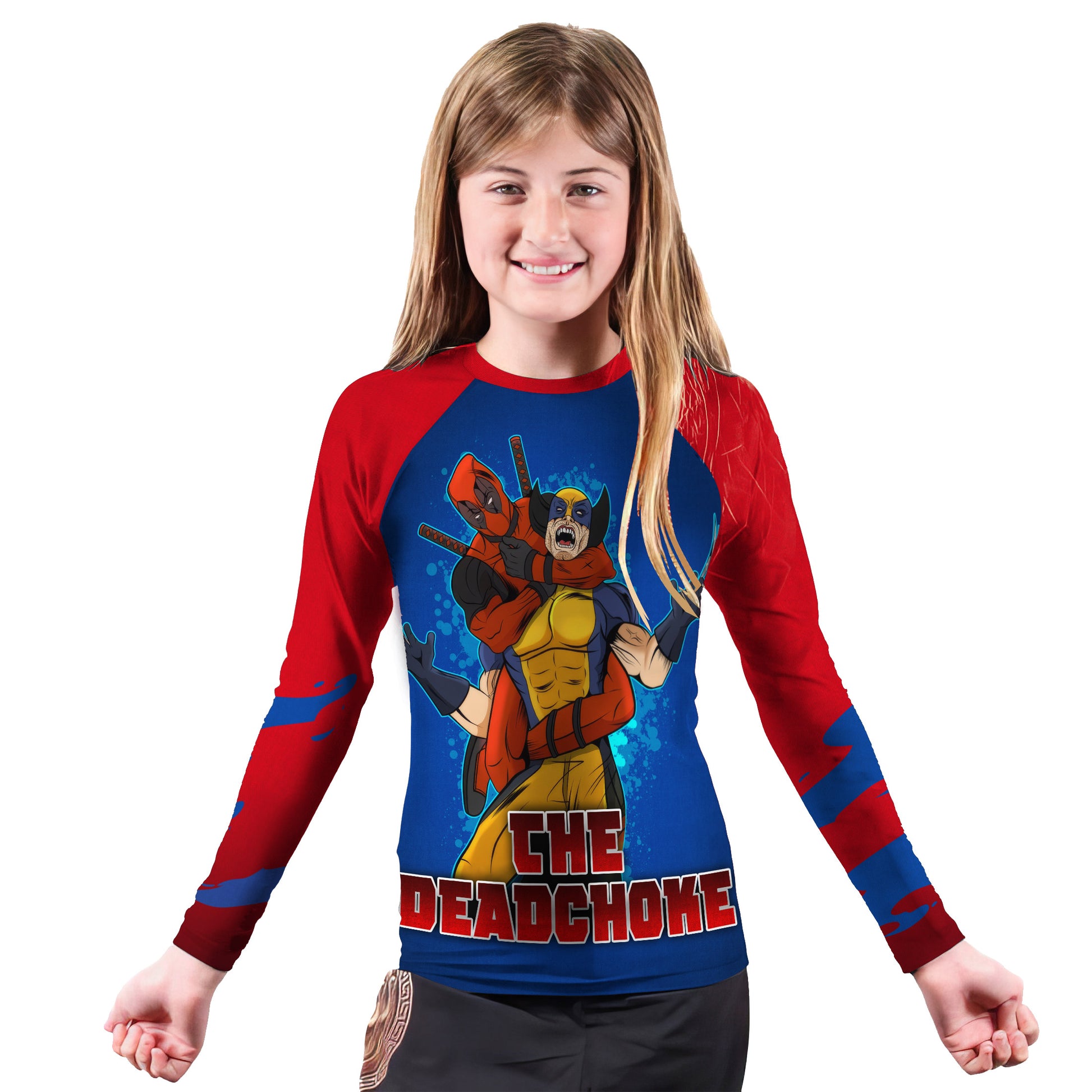 The Deadchoke Kids Rash Guard