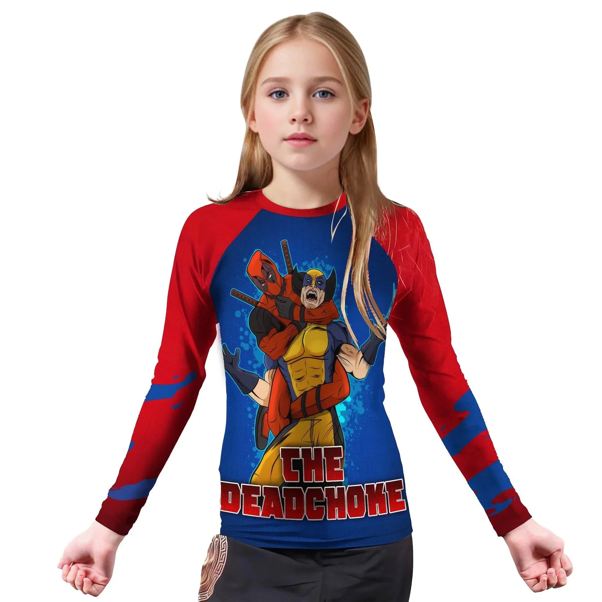 The Deadchoke Kids Rash Guard
