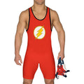 The Flash Symbol Wrestling Singlet