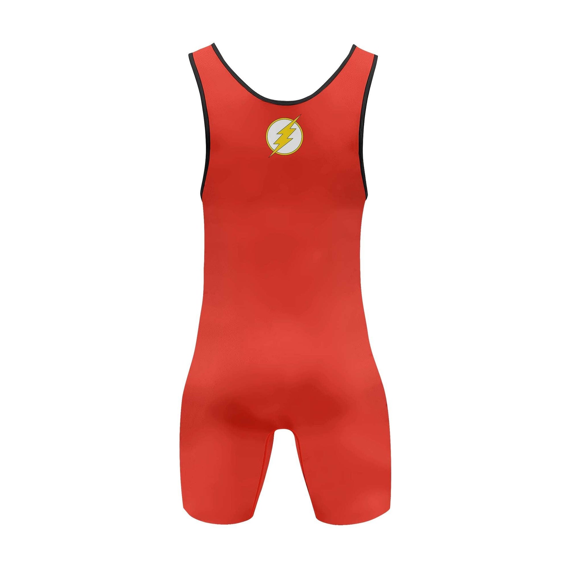 The Flash Symbol Wrestling Singlet