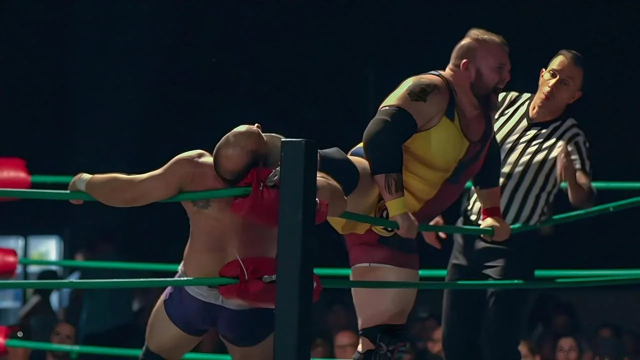 The Half Deadpool And Wolverine Wrestling Singlet