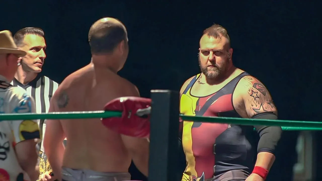 The Half Deadpool And Wolverine Wrestling Singlet