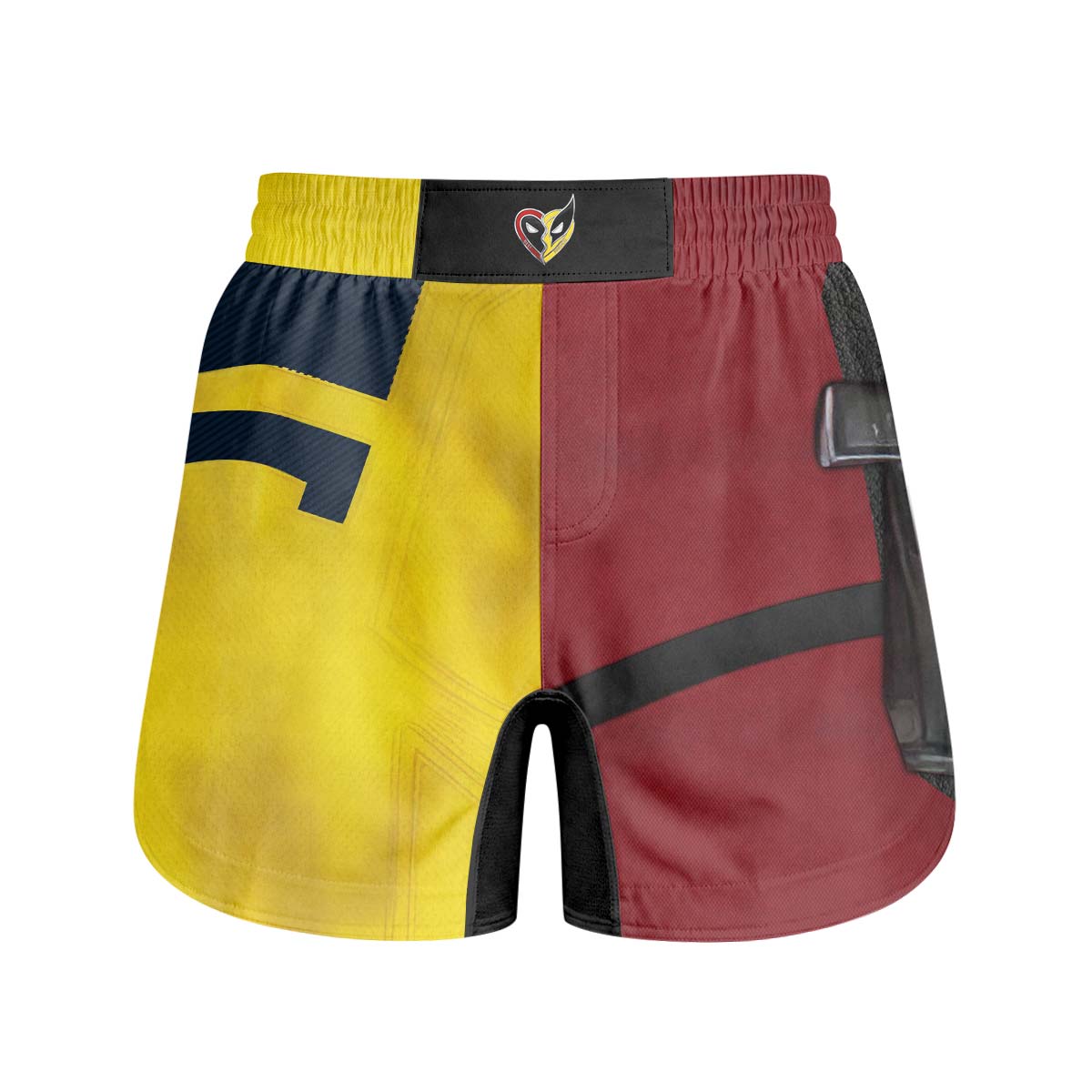 The Half Deadpool And Wolverine Grappling Shorts