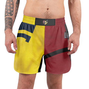 The Half Deadpool And Wolverine Grappling Shorts
