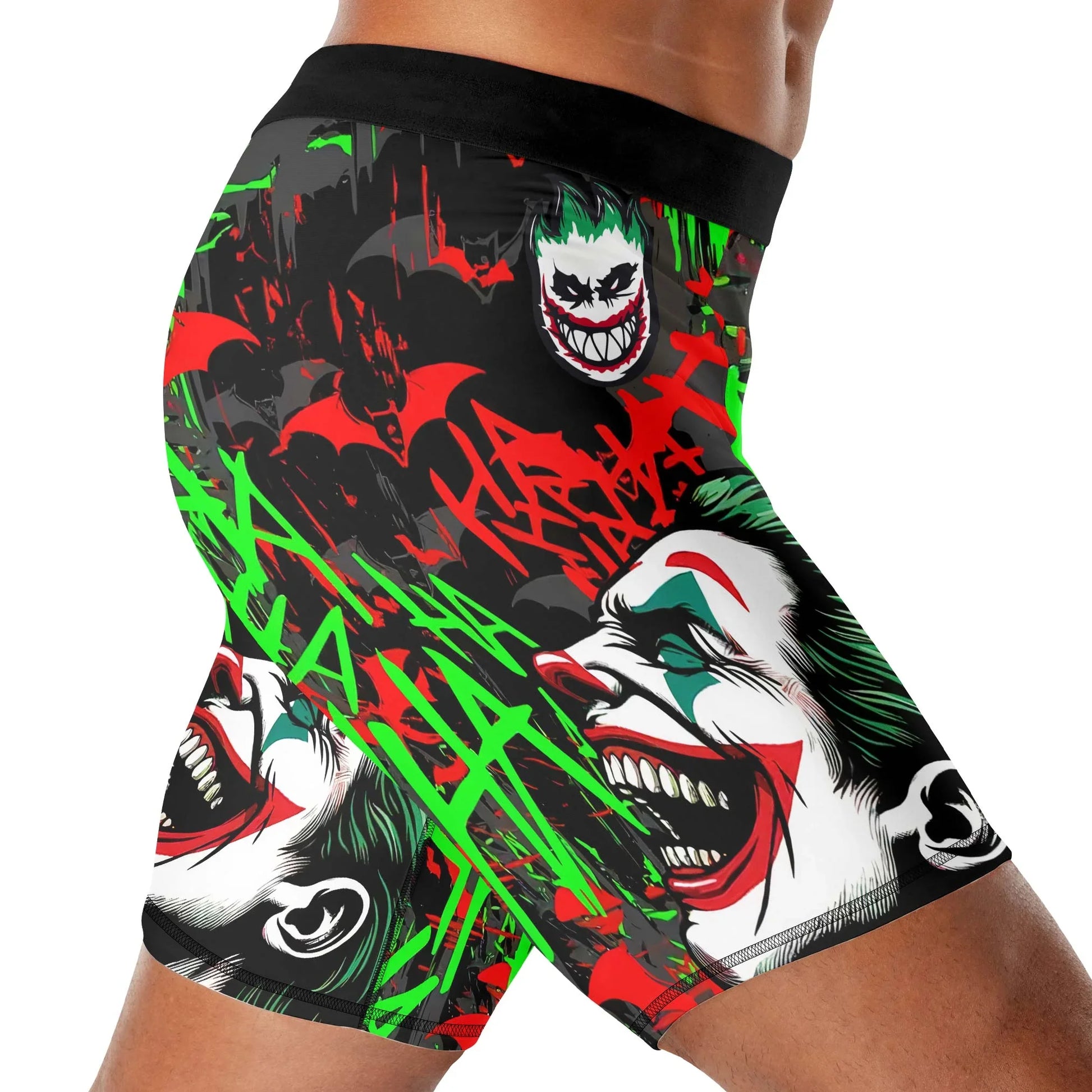 The Joker Laught Compression Shorts
