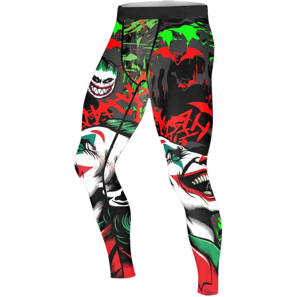 The Joker Laught Men's Compression Leggings
