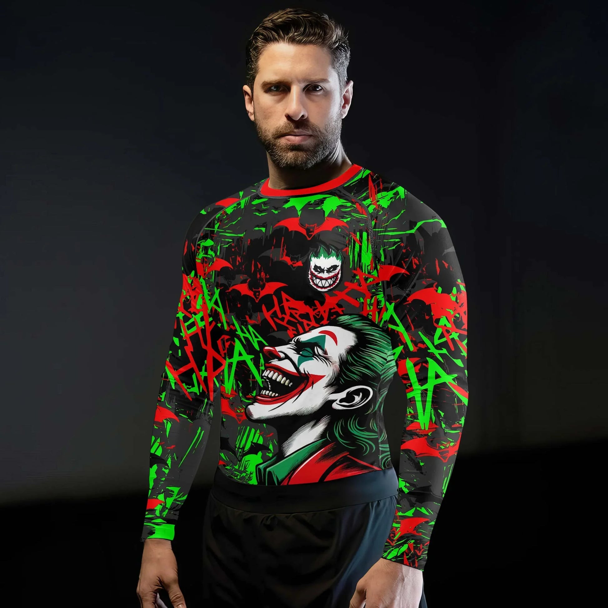 The Joker Laught Rash Guard