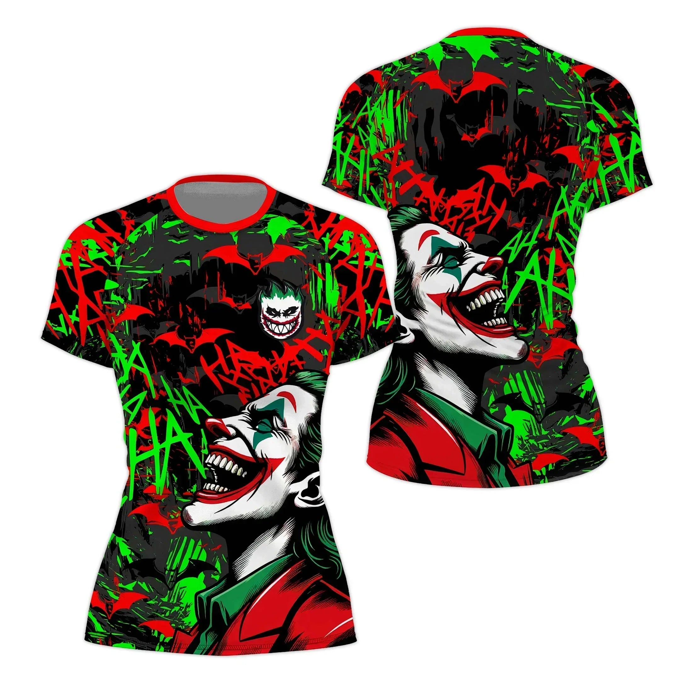 The Joker Laught Rash Guard for MMA & Fitness