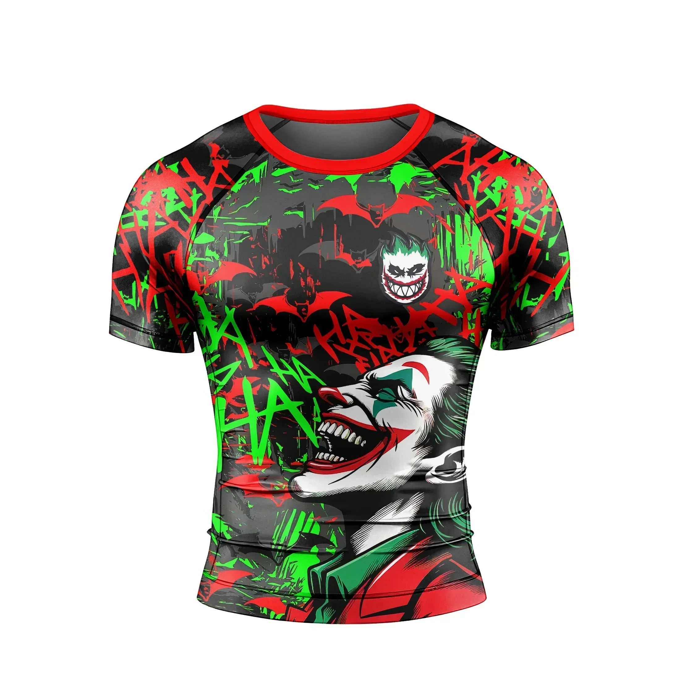 The Joker Laught Rash Guard for MMA & Fitness