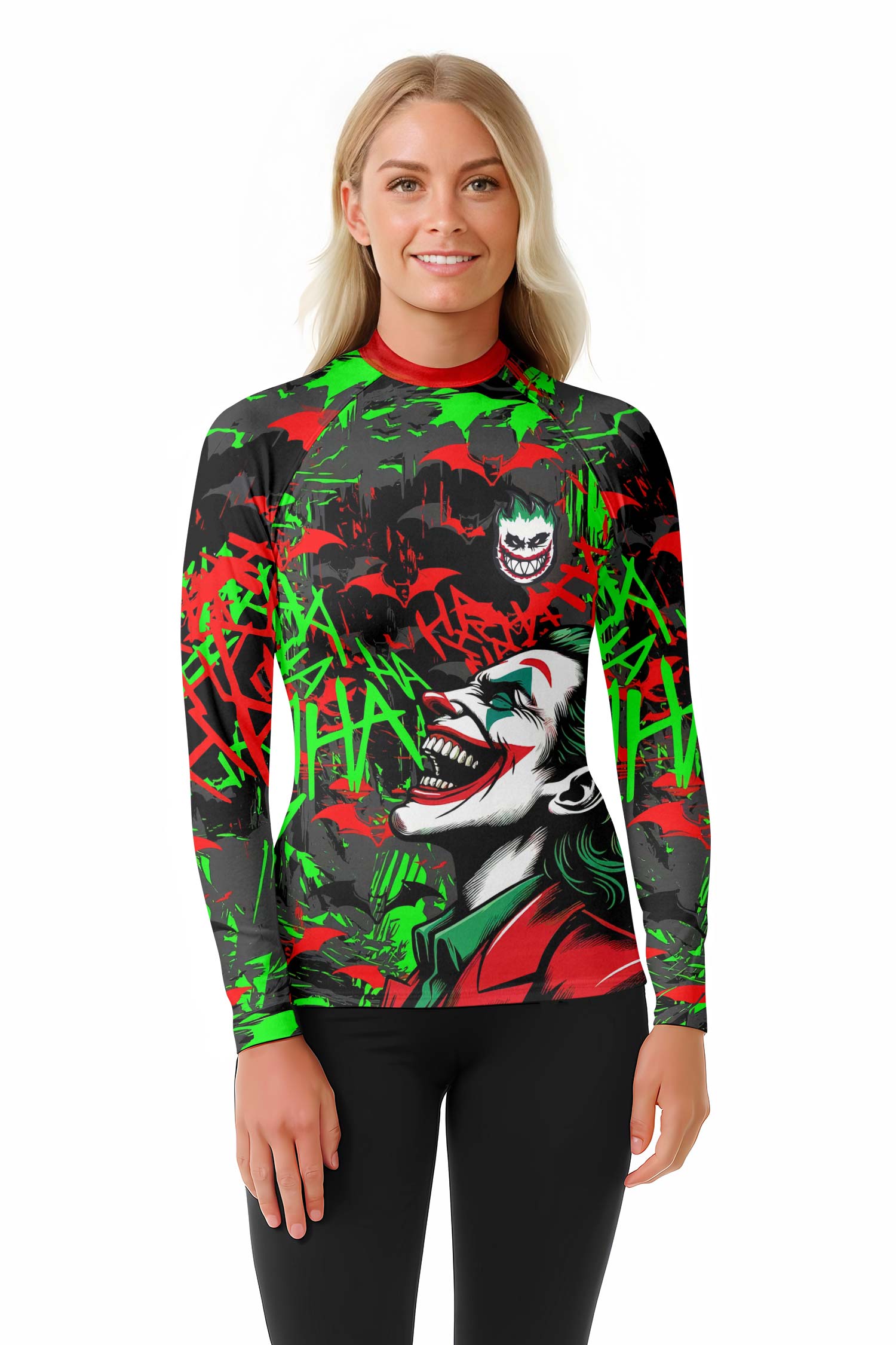 The Joker Laught Rash Guard