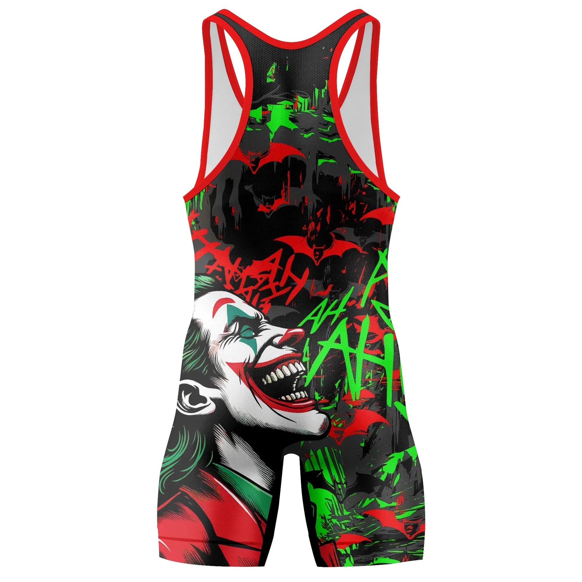The Joker Laught Wrestling Singlet