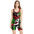 The Joker Laught Wrestling Singlet