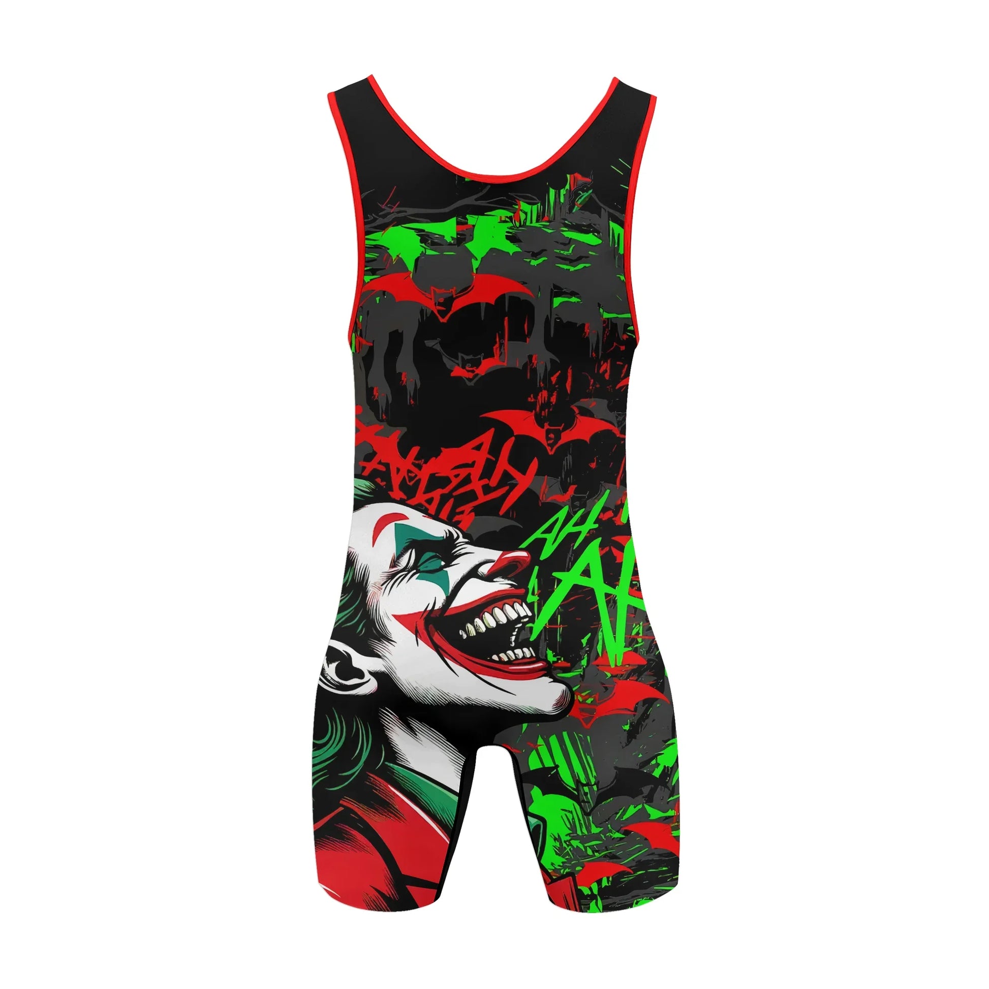 The Joker Laught Wrestling Singlet