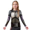 The Mandalorian Cosplay Kids Rash Guard