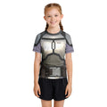 The Mandalorian Cosplay Kids Rash Guard