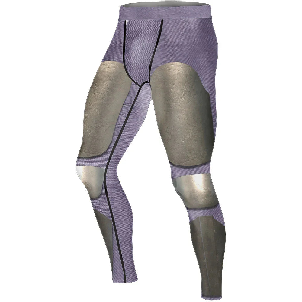 The Mandalorian Cosplay Men's Compression Leggings