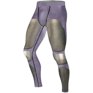 The Mandalorian Cosplay Men's Compression Leggings