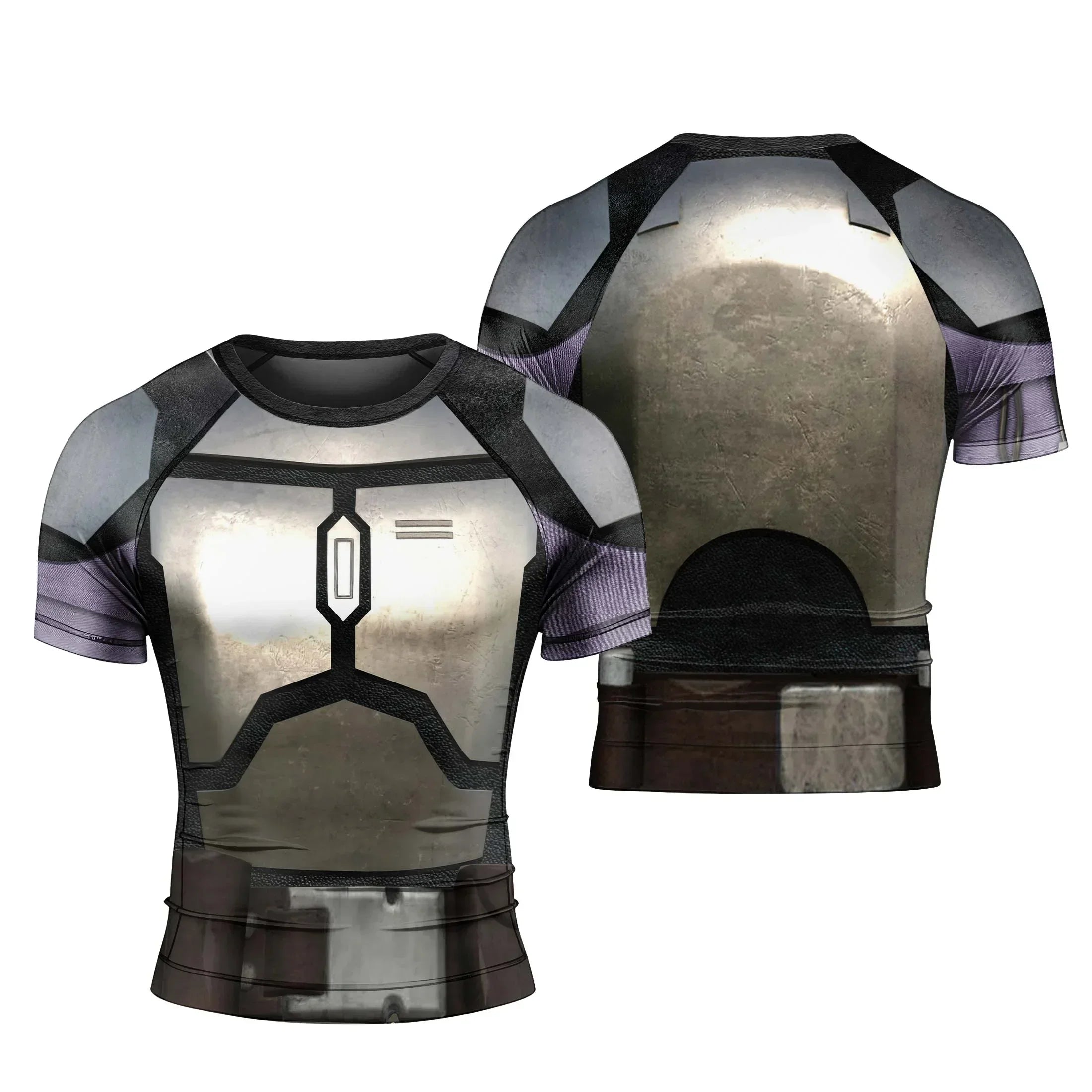 The Mandalorian Cosplay Rash Guard for MMA & Fitness