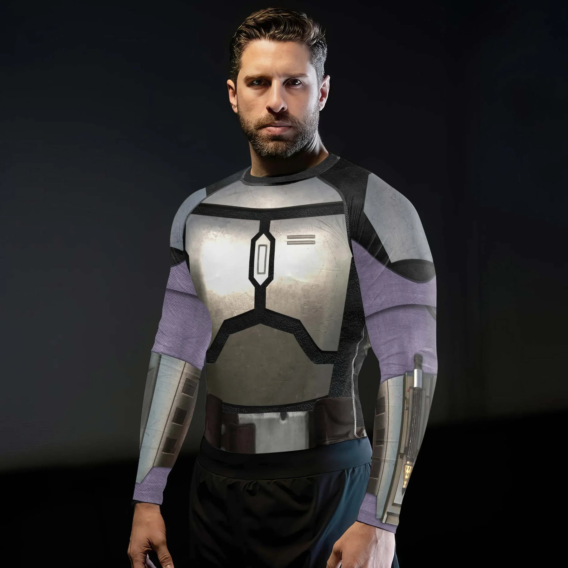 The Mandalorian Cosplay Rash Guard