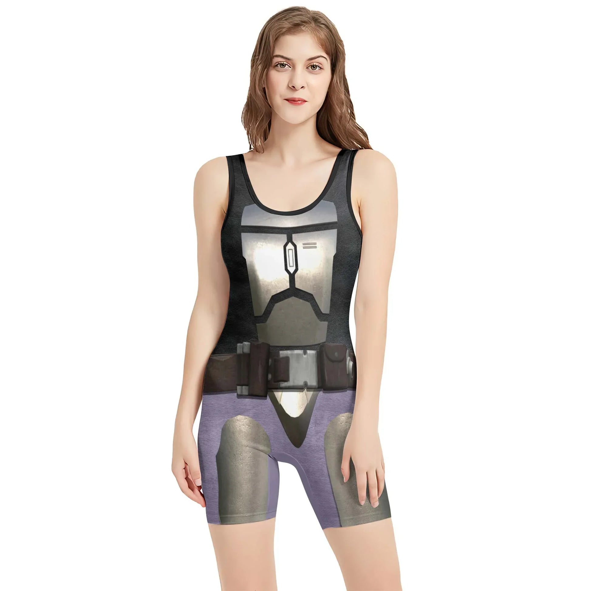 The Mandalorian Cosplay Wrestling Singlet
