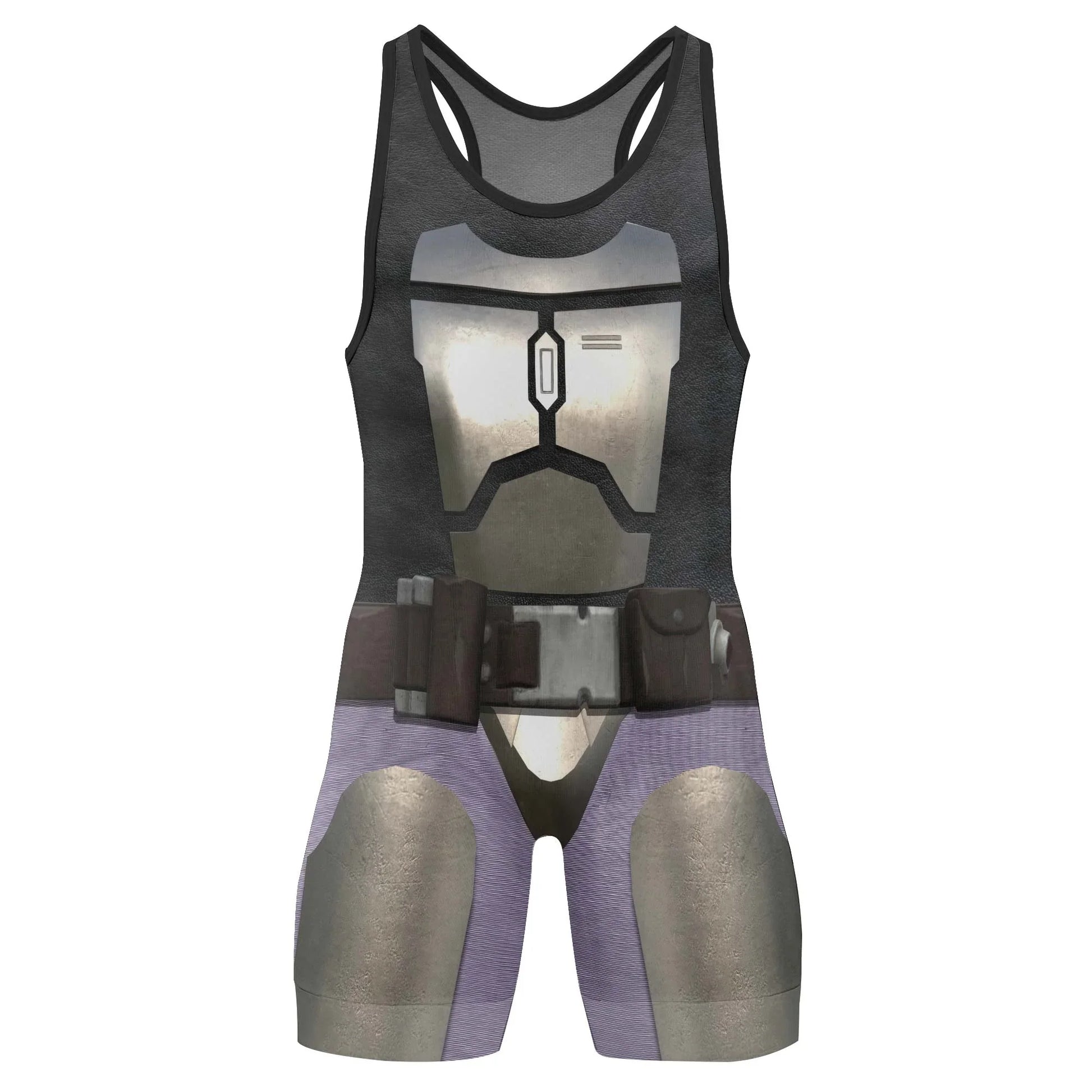 The Mandalorian Cosplay Wrestling Singlet