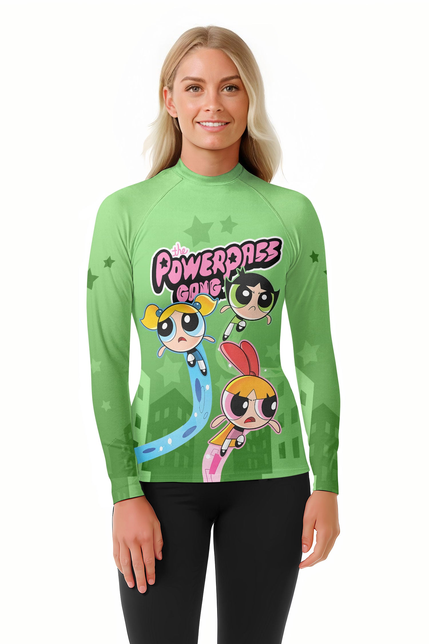 The Powerpuff Girls Rash Guard