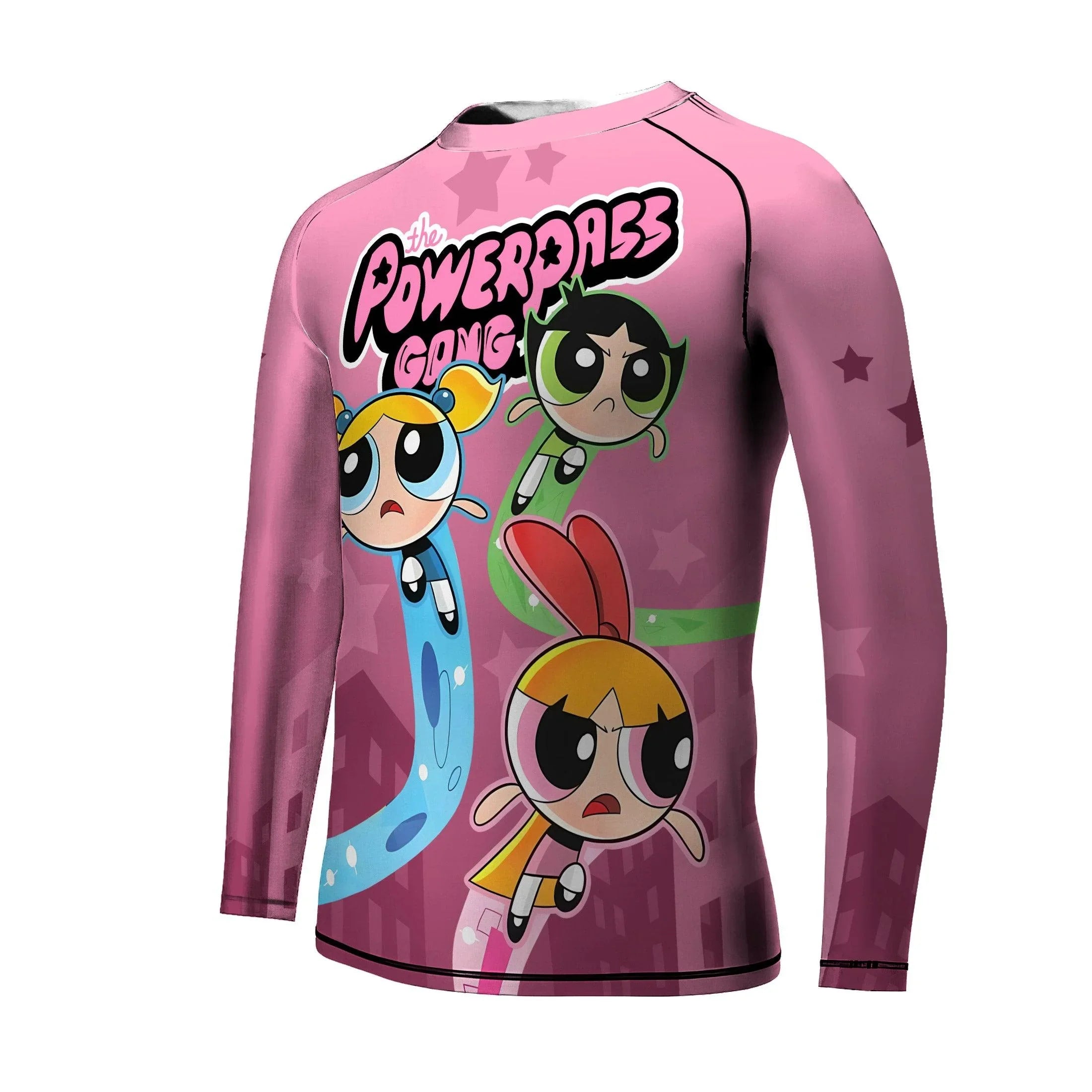 The Powerpuff Girls Kids Rash Guard | Athletic Wear