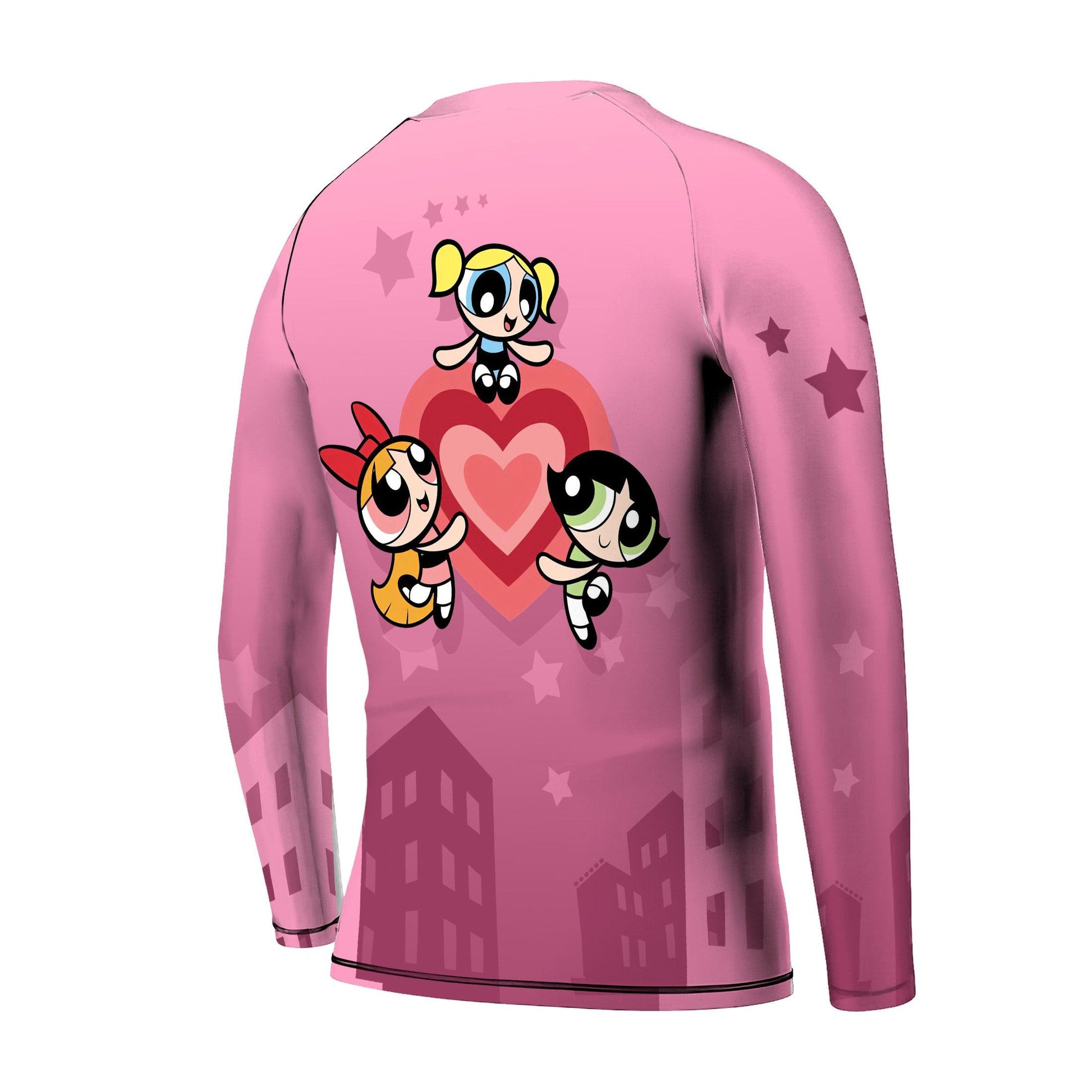 The Powerpuff Girls Kids Rash Guard
