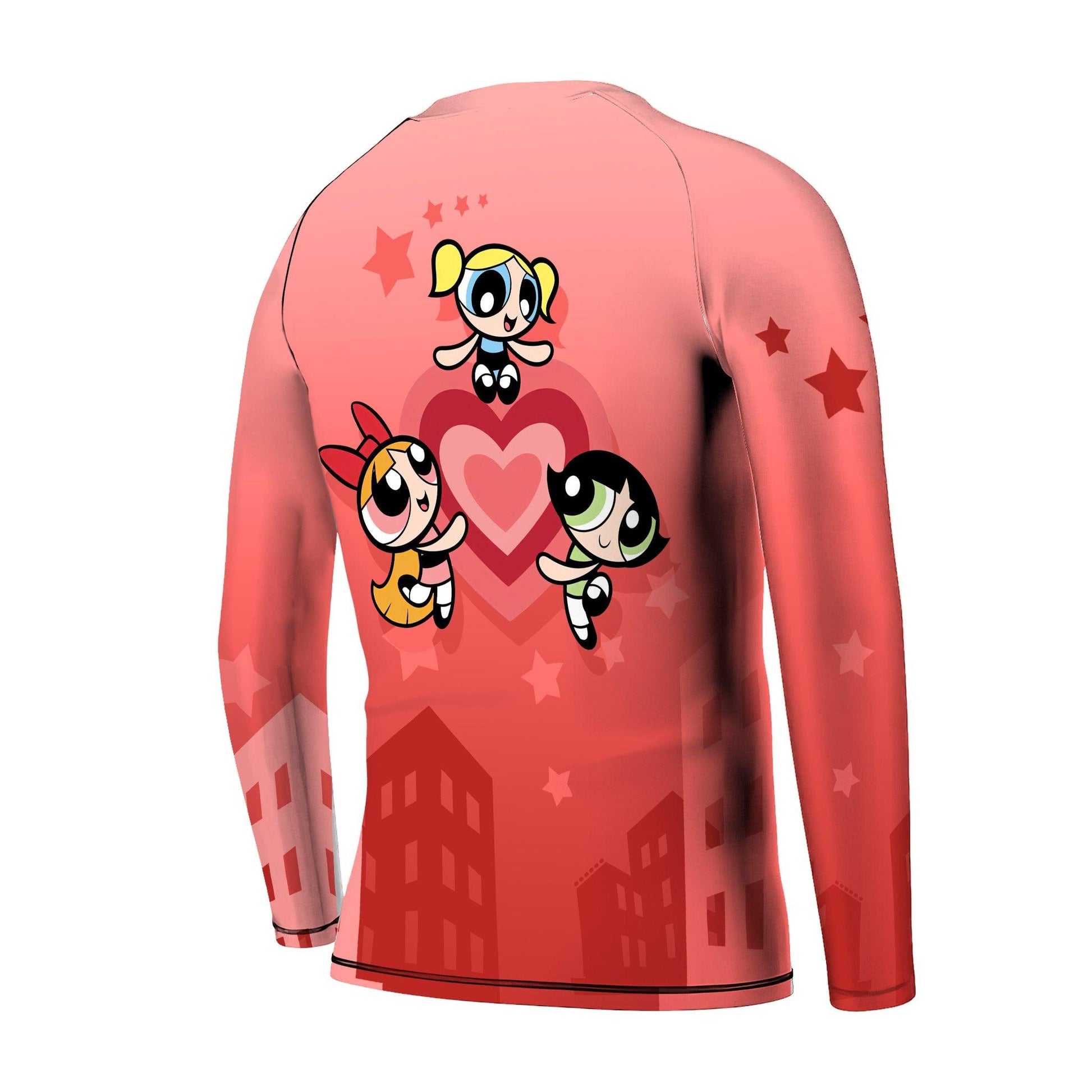The Powerpuff Girls Kids Rash Guard