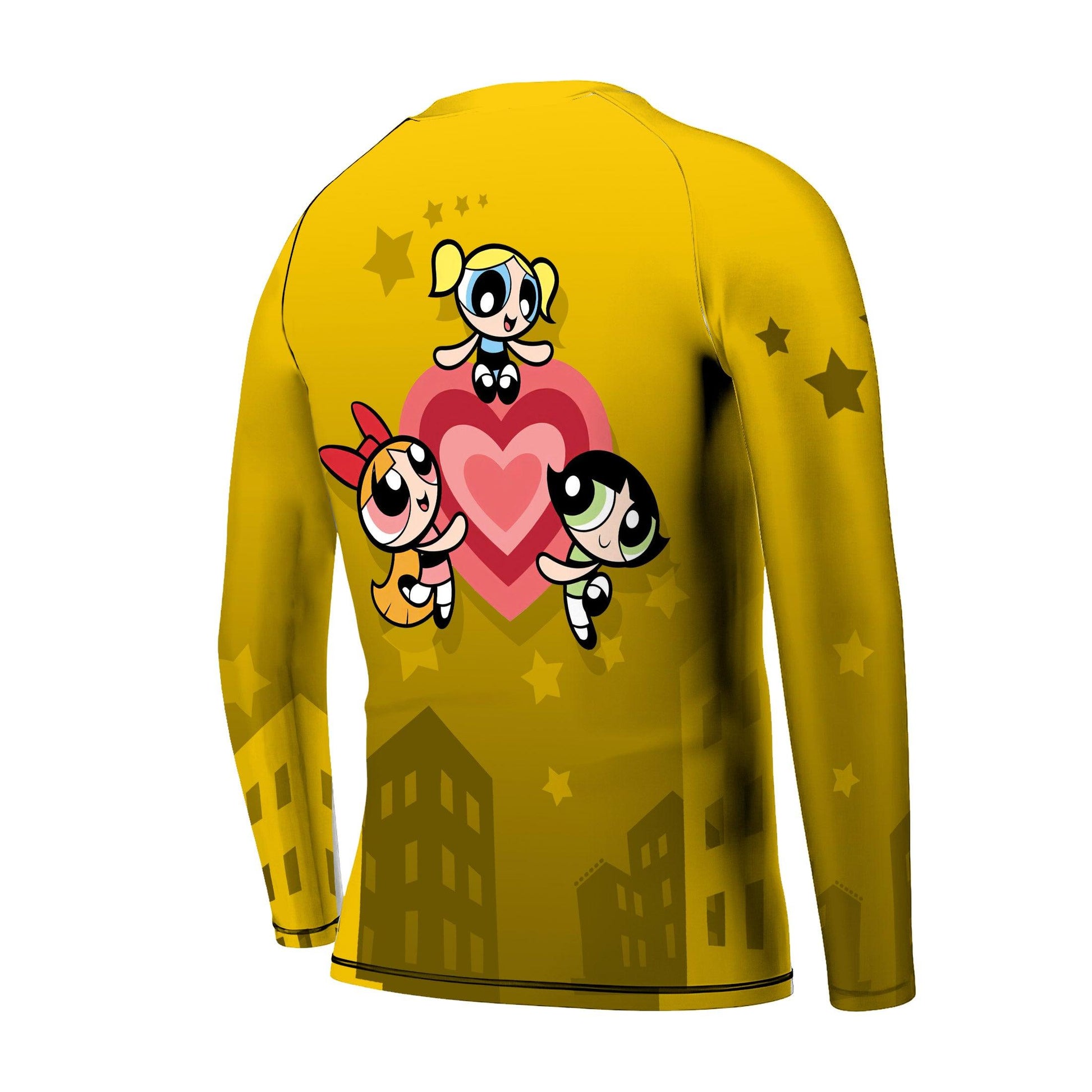 The Powerpuff Girls Kids Rash Guard