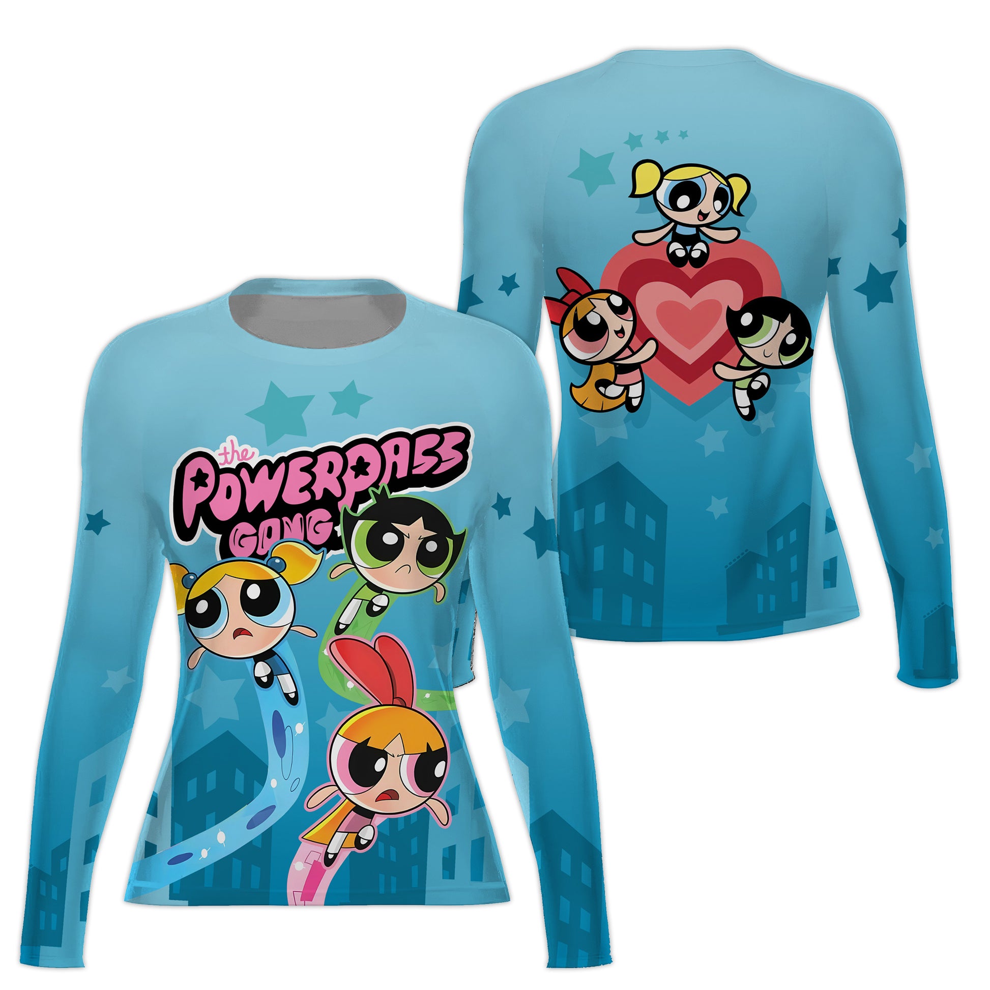 The Powerpuff Girls Rash Guard