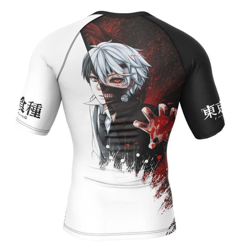 Tokyo Ghoul Kaneki Ken Rash Guard | Jiu Jitsu Rash Guard
