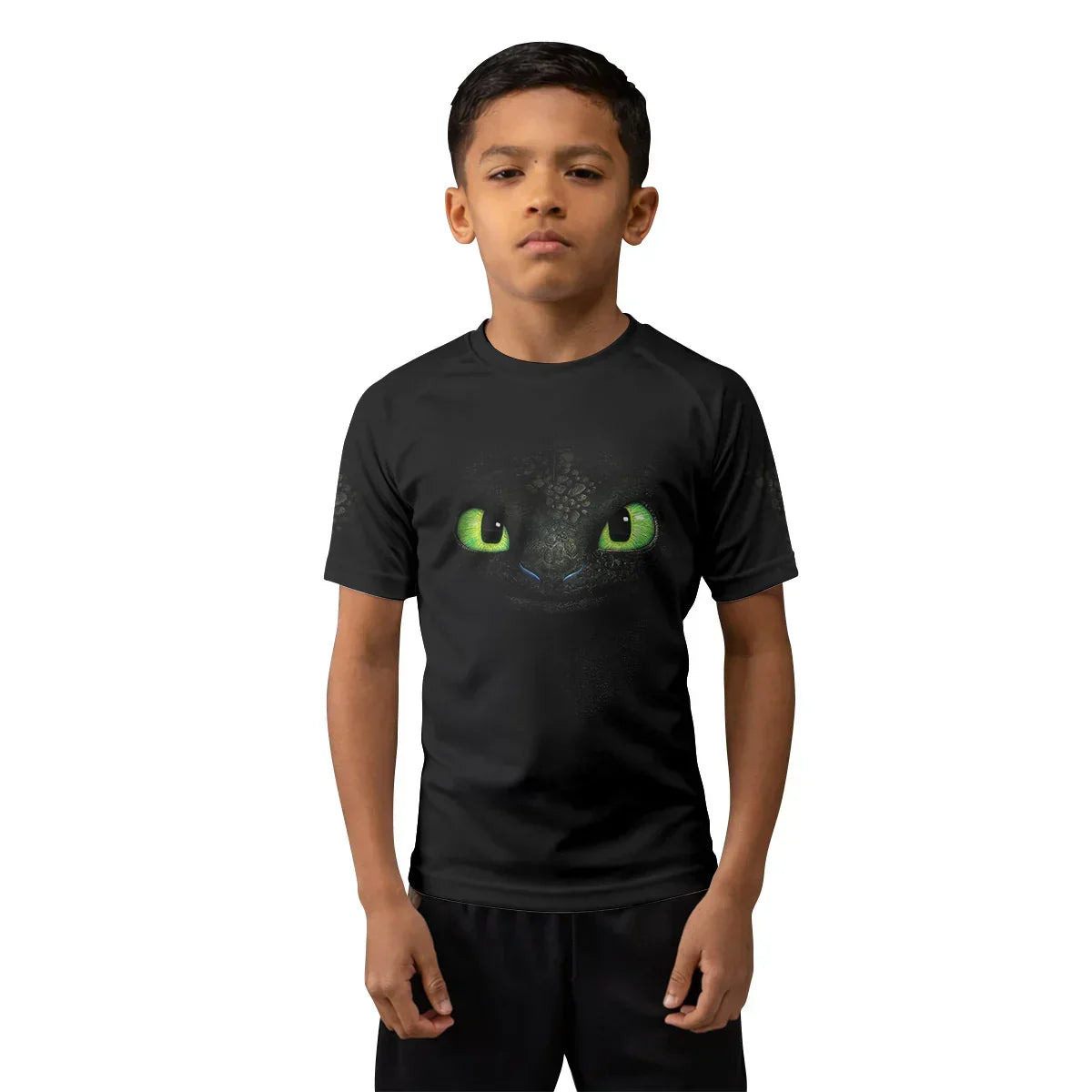 Toothless Face Kids Rash Guard