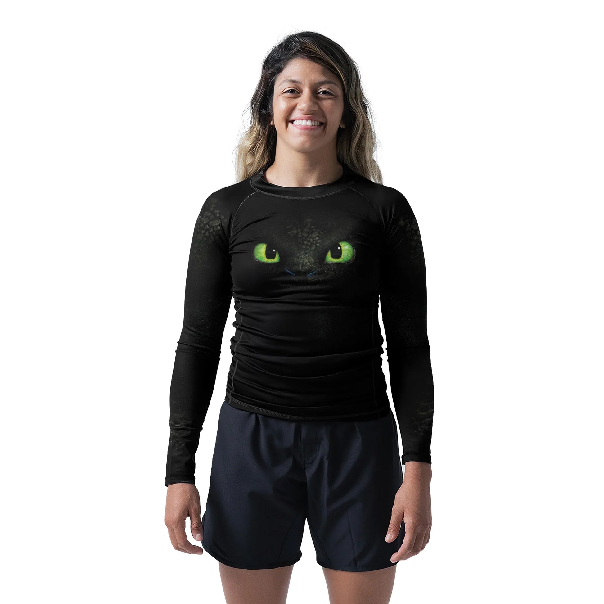 Toothless Face Rash Guard