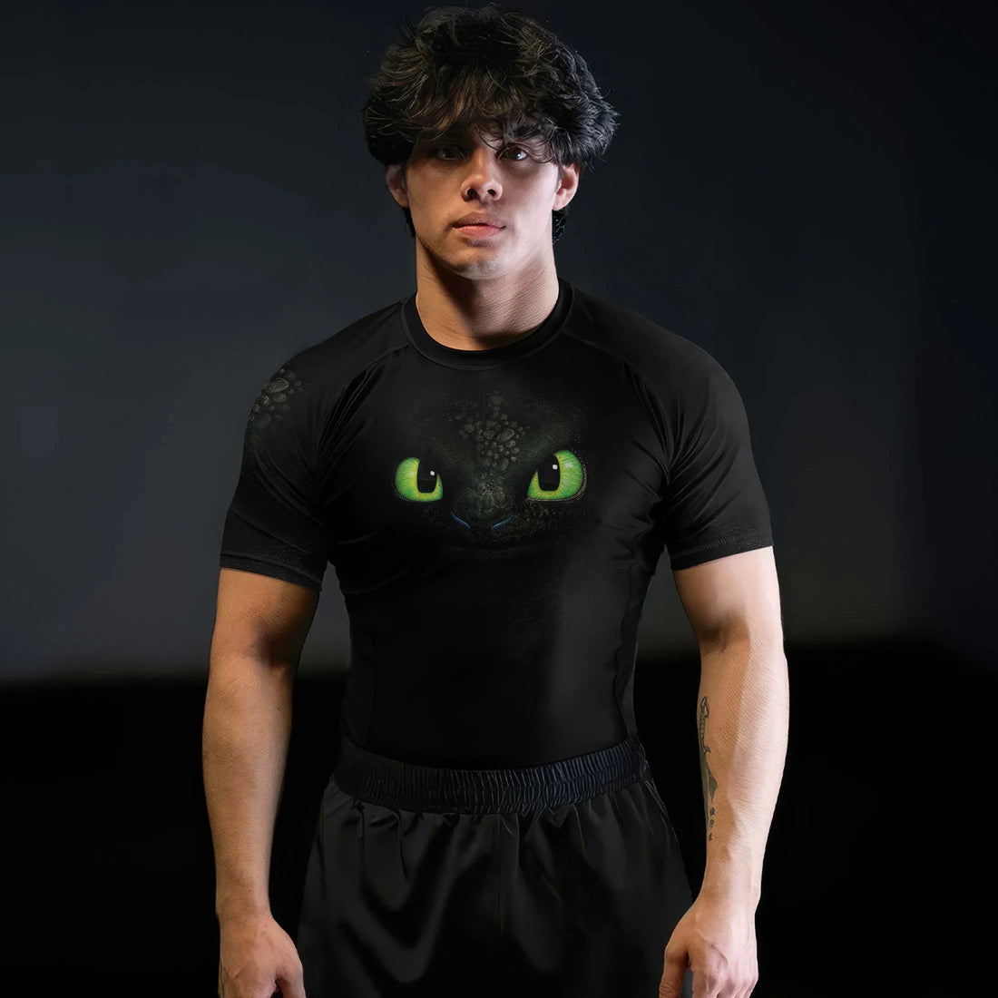 Toothless Face Rash Guard