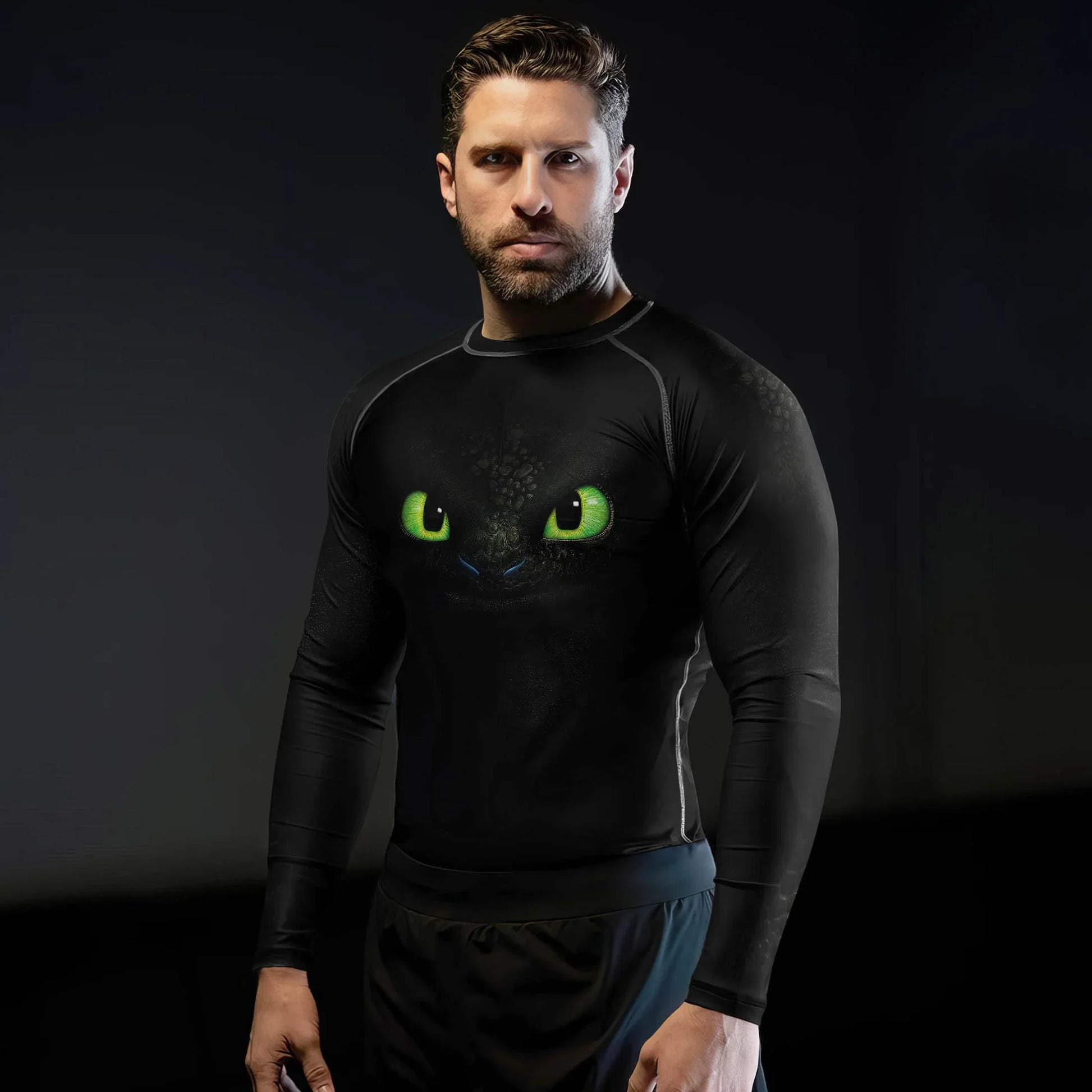 Toothless Face Rash Guard