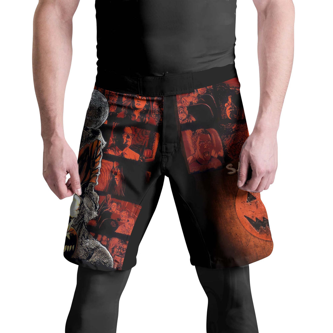 Trick 'r Treat Sam's Back Fight Shorts