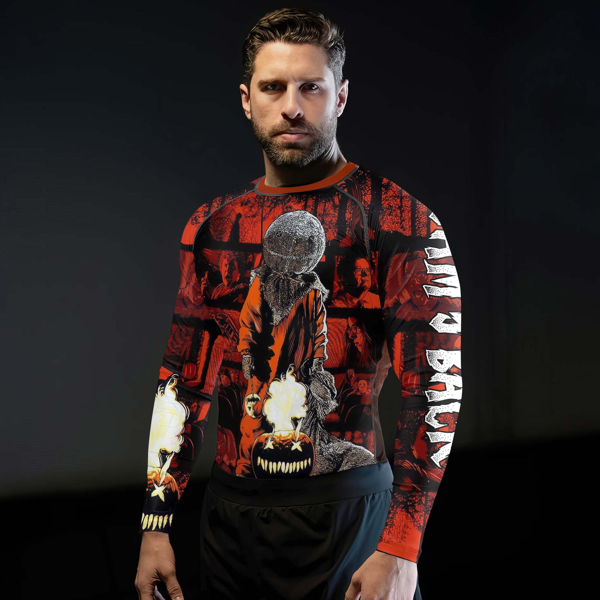 Trick 'r Treat Sam's Back Rash Guard