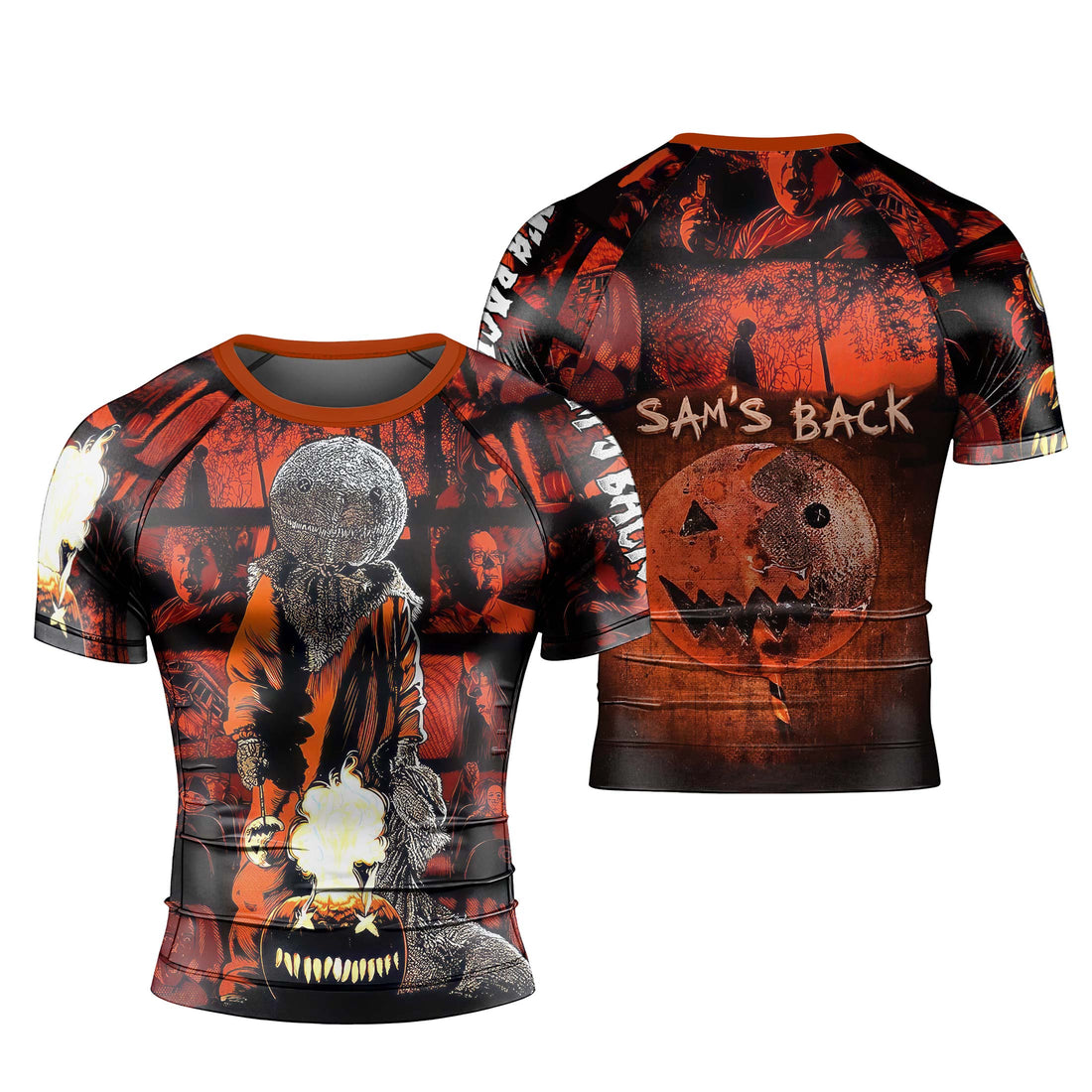 Trick 'r Treat Sam's Back Rash Guard
