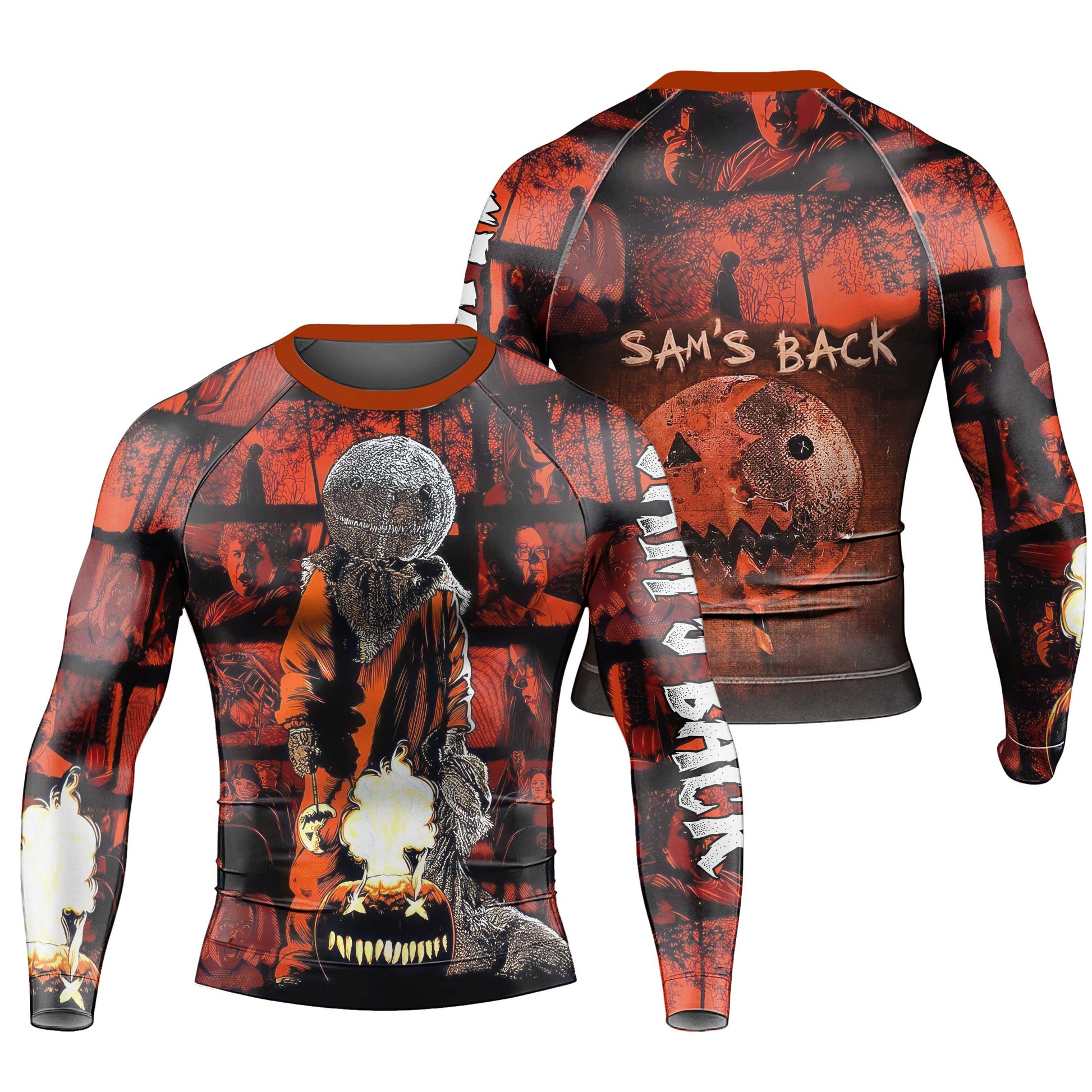 Trick 'r Treat Sam's Back Rash Guard