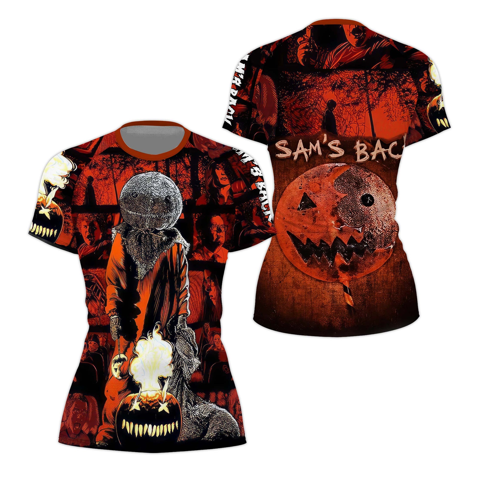 Trick 'r Treat Sam's Back Rash Guard
