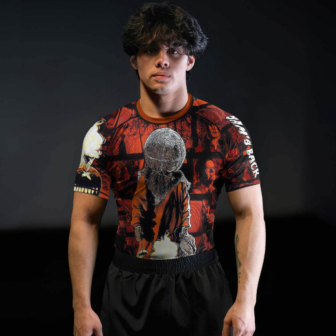 Trick 'r Treat Sam's Back Rash Guard