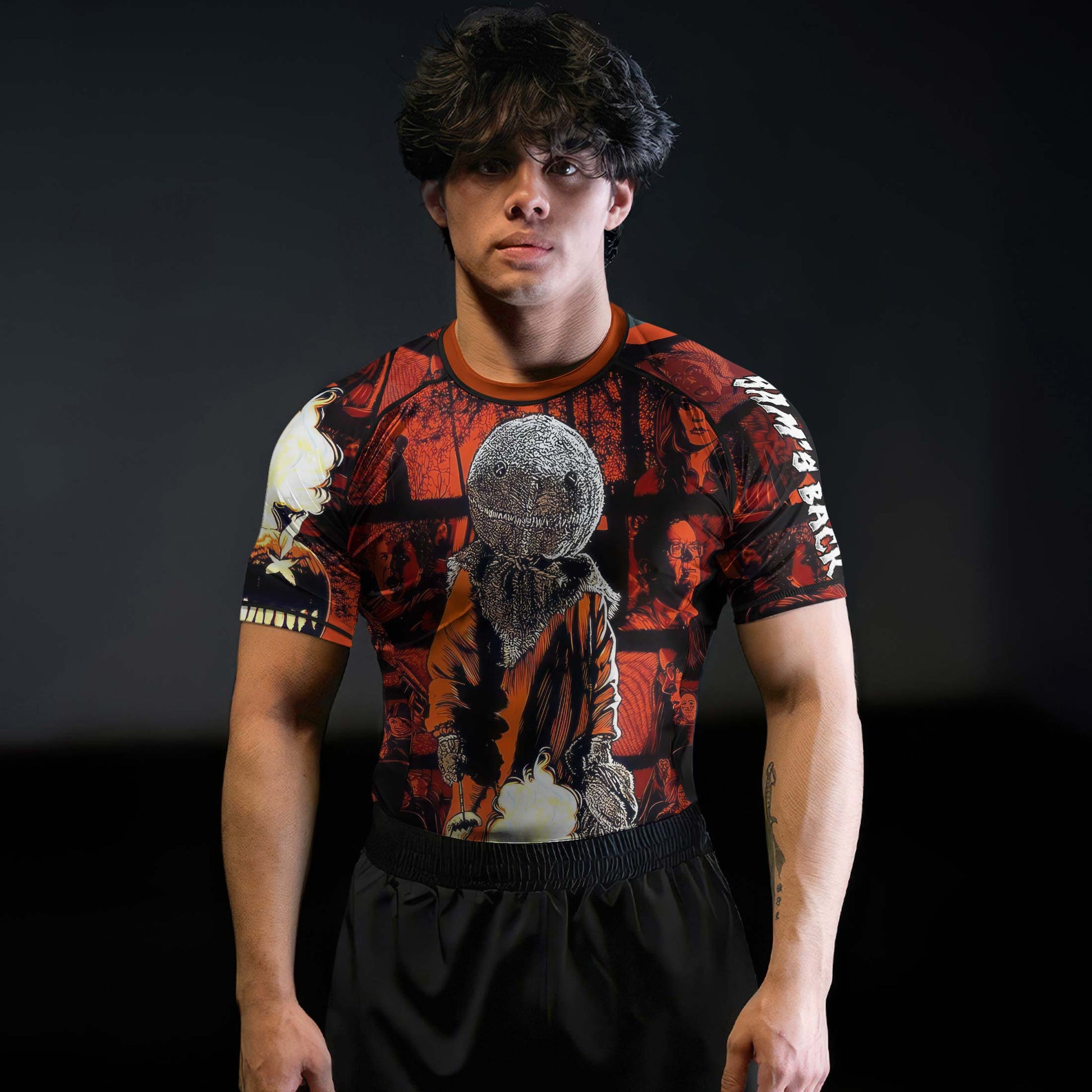 Trick 'r Treat Sam's Back Rash Guard