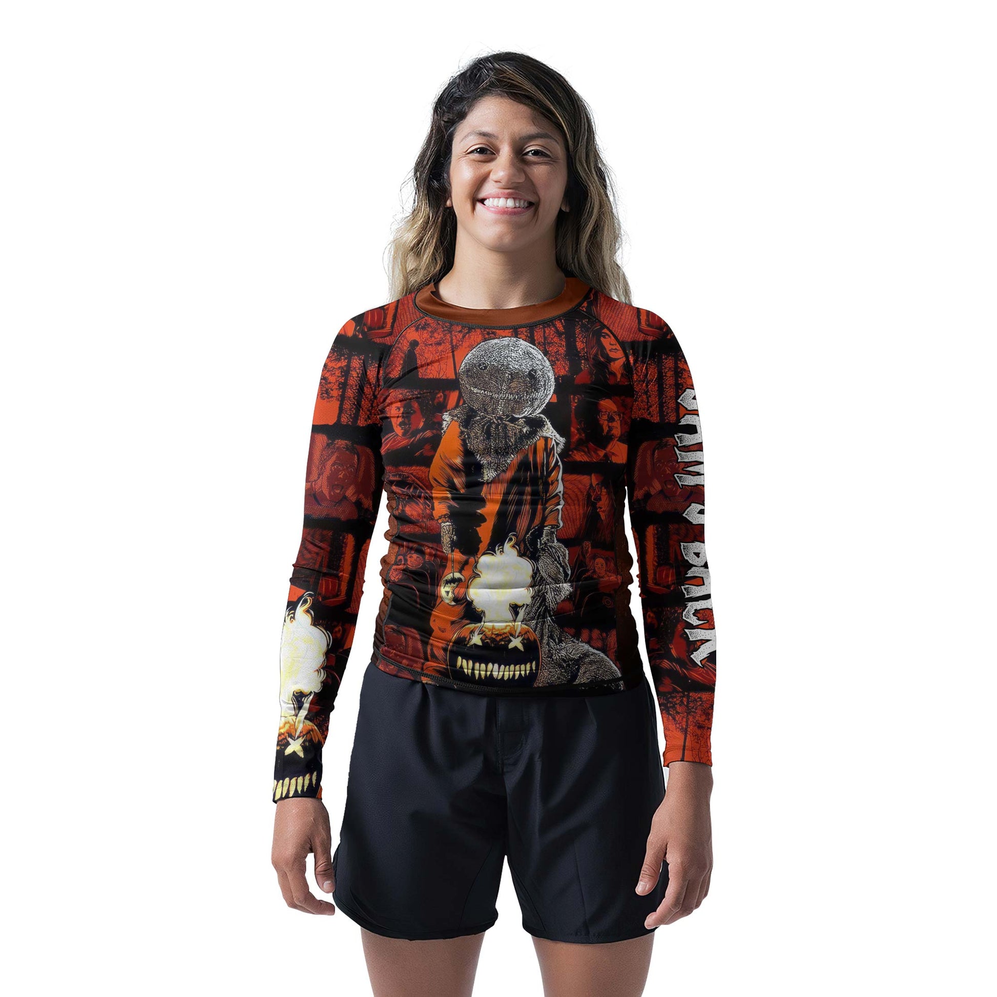 Trick 'r Treat Sam's Back Rash Guard