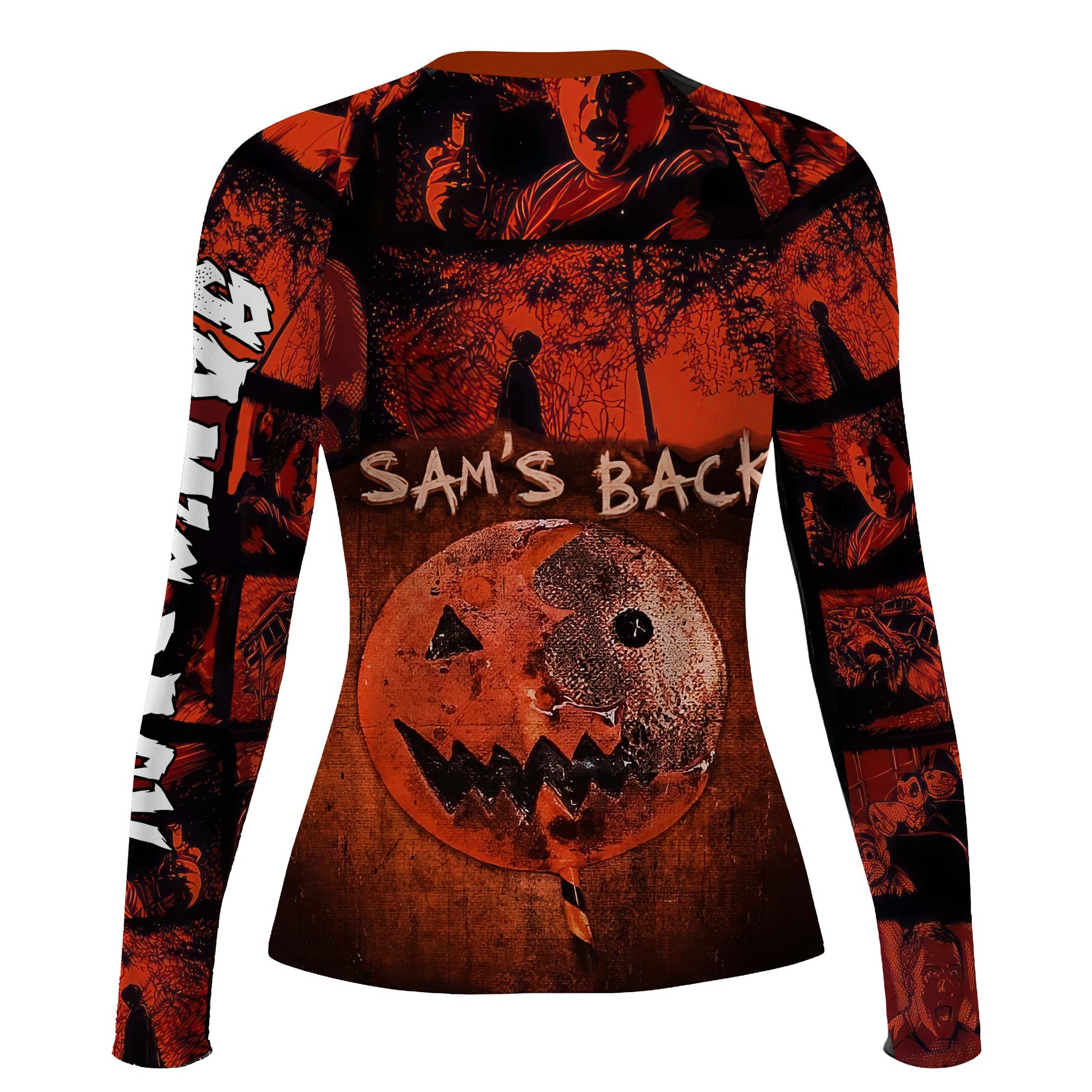 Trick 'r Treat Sam's Back Rash Guard