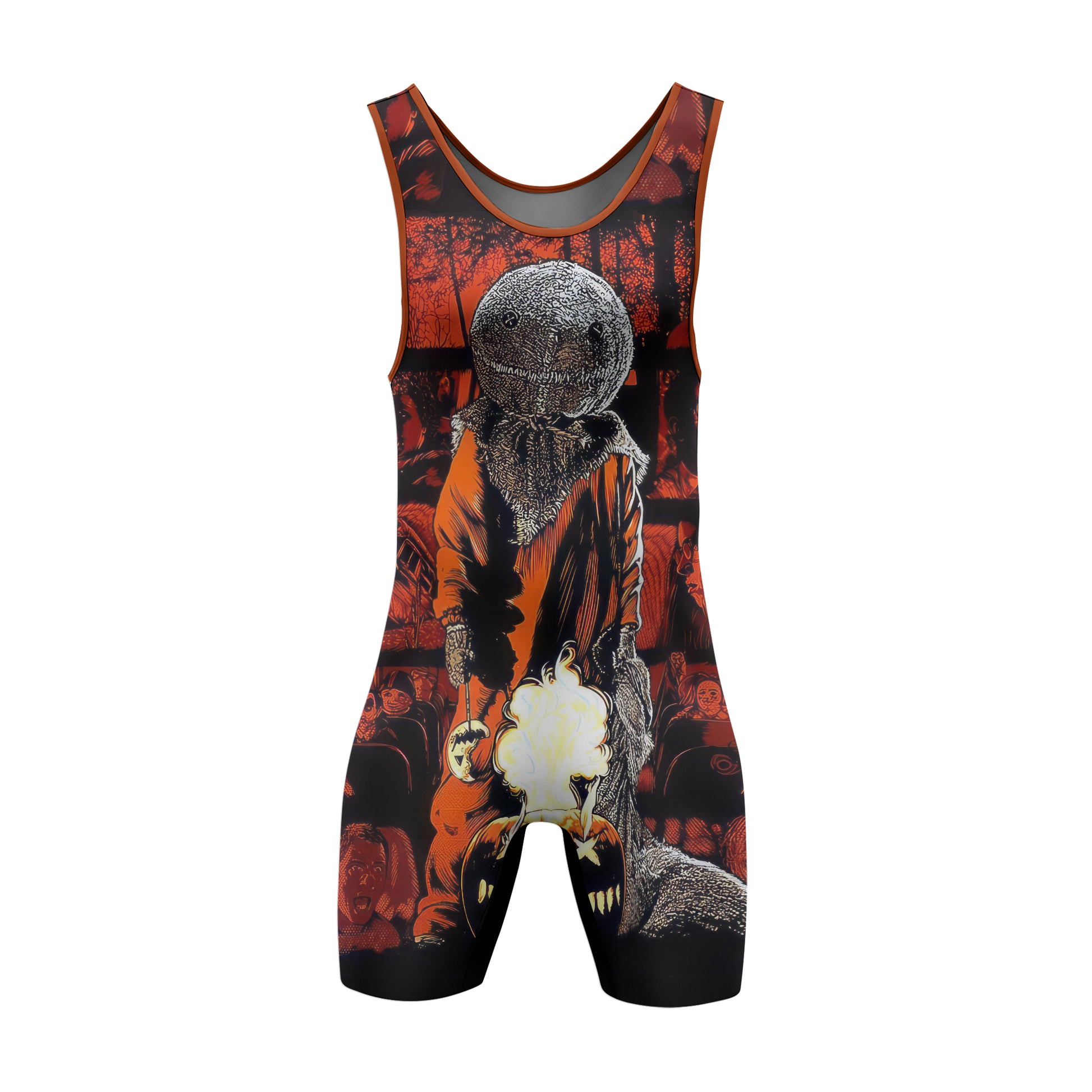 Trick 'r Treat Sam's Back Wrestling Singlet
