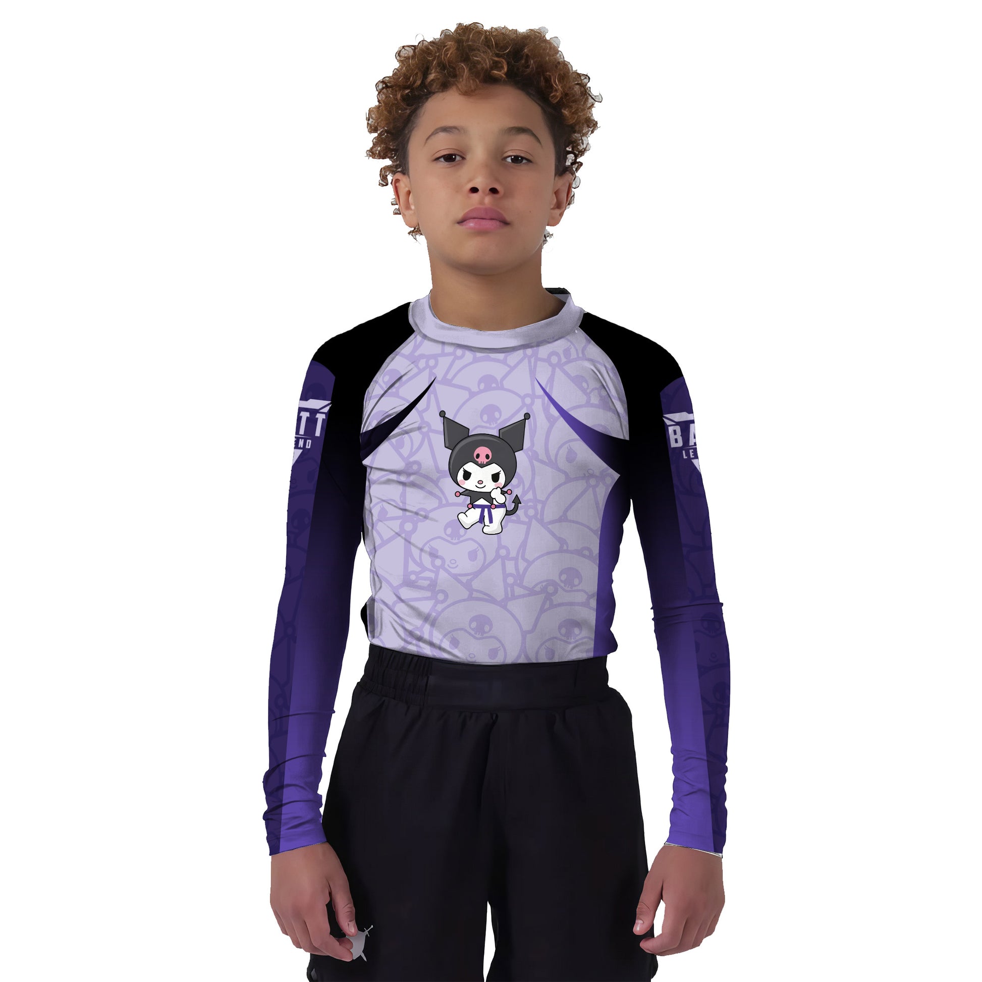 Tricksy Kuromi Kids Rash Guard